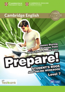 Cambridge English Prepare! Level 7 Students Book and Online Workbook with Testbank